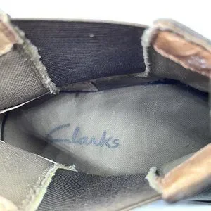Clarks | Shoes | Clarks Mens 78842 Brown Leather Slipon  display picture 3